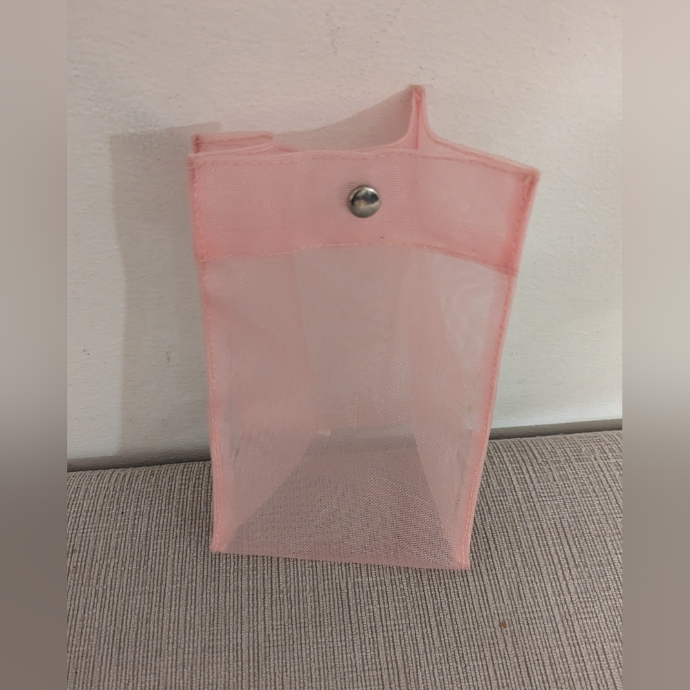 Pink Mesh Bag